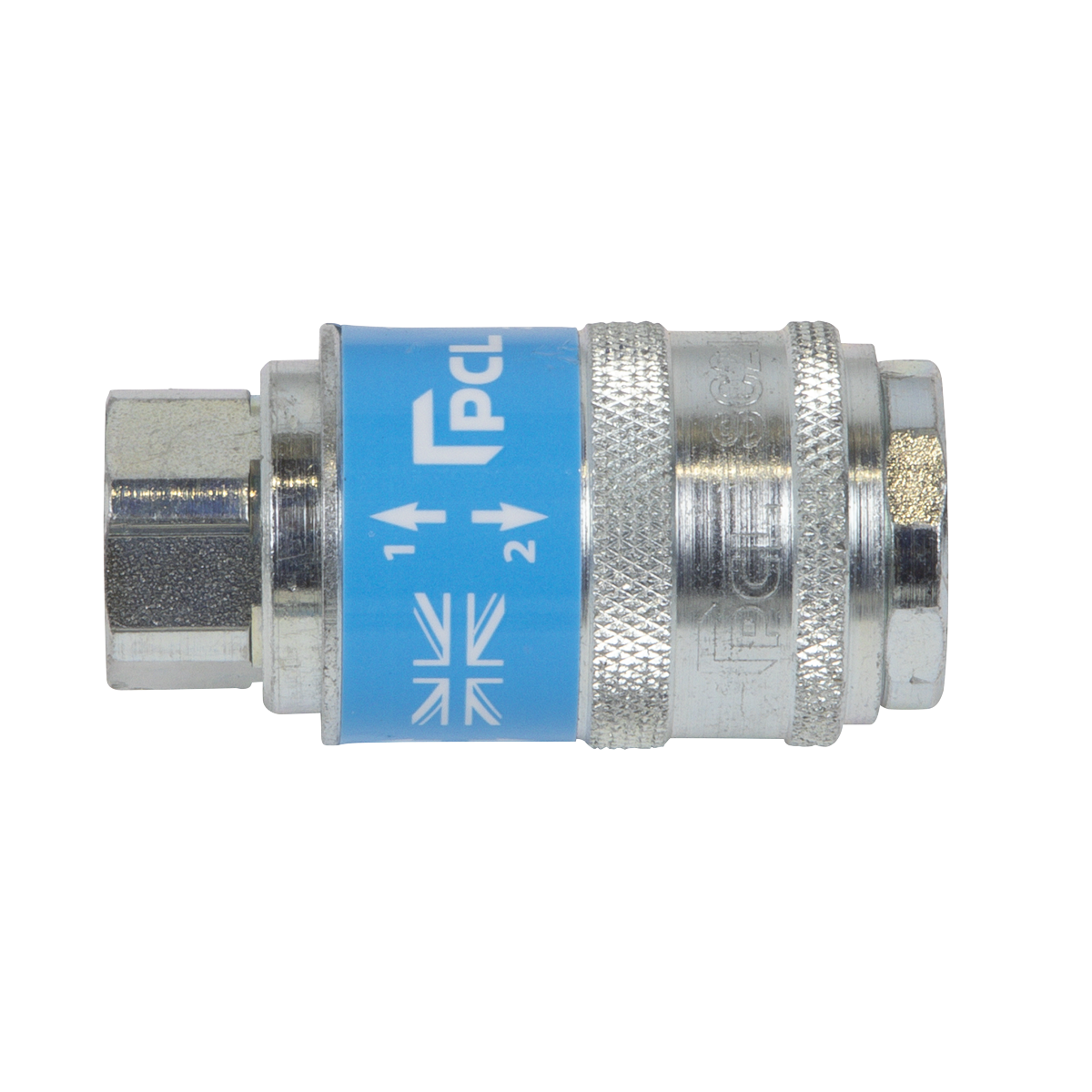 PCL Safeflow Safety Coupling Body Female 3/8" BSP For Workshop Agricultural Use