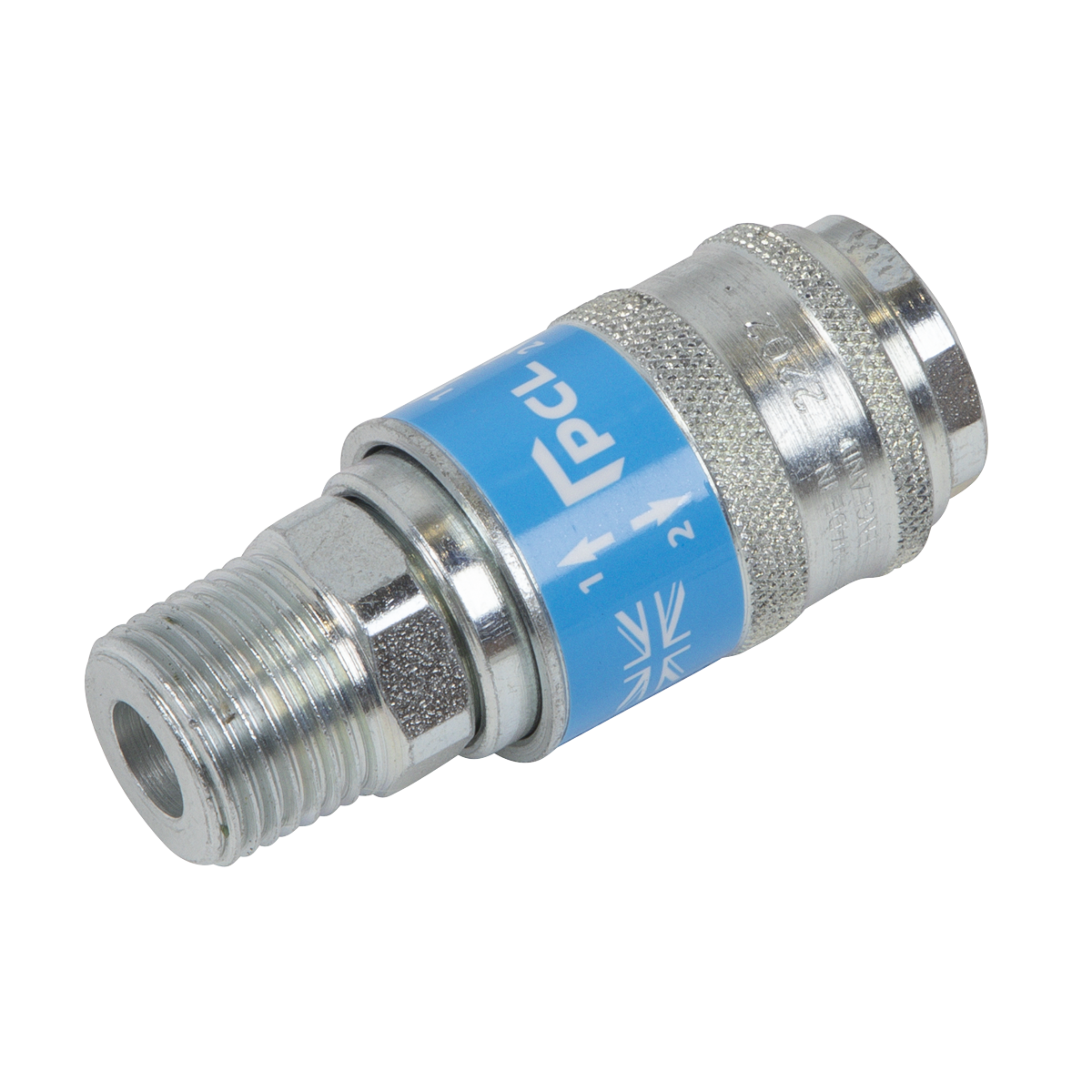 PCL Safeflow Safety Coupling Body Male 1/2" BSPT For Workshop & Agricultural Use