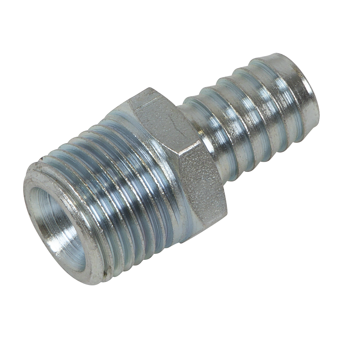 PCL Screwed Tailpiece Male 1/2" BSPT Ø1/2" Hose 2 Pieces Workshop & Agricultural