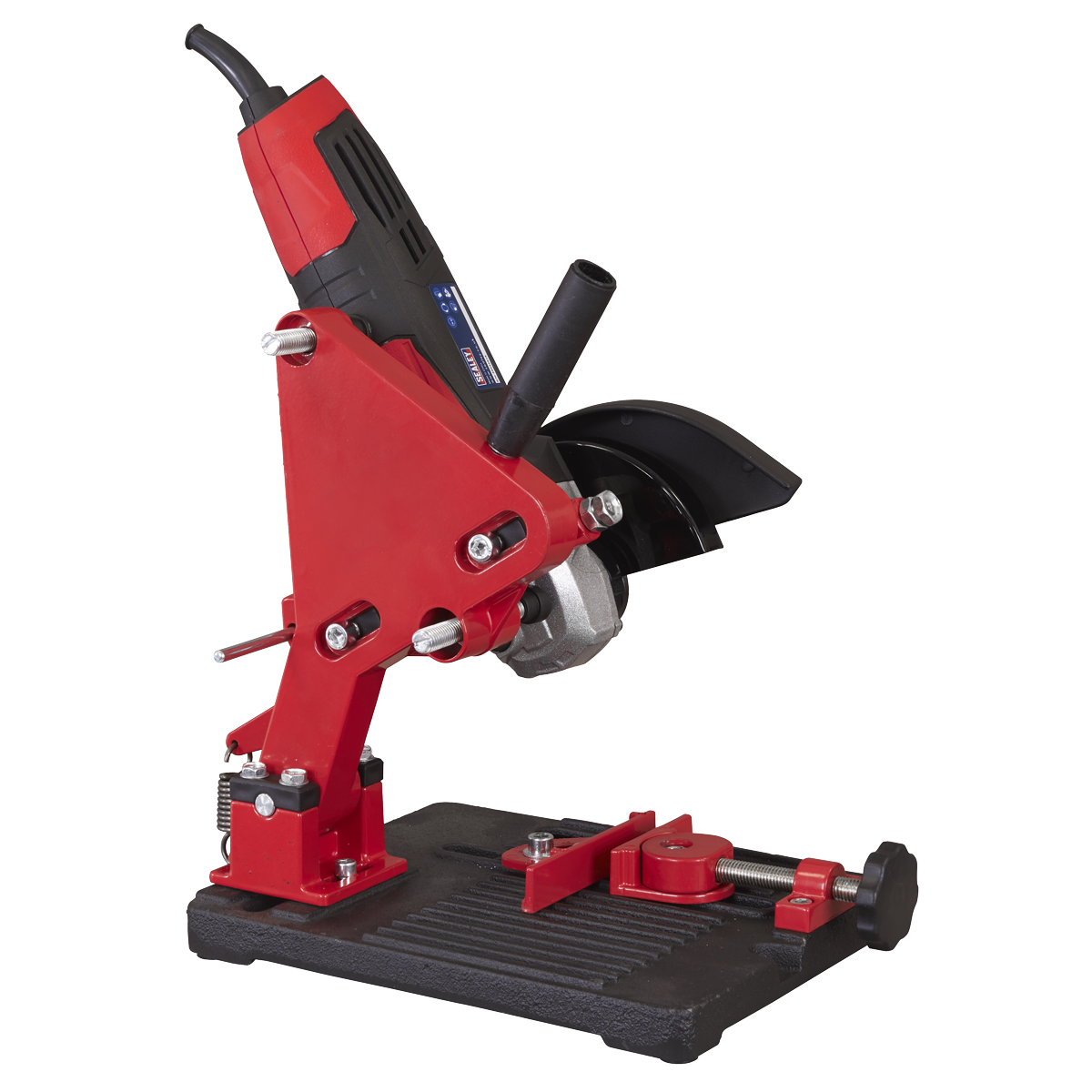 Sealey Ø115mm Angle Grinder 750W With Cast Iron Stand Cuts Up To 18mm AGS115