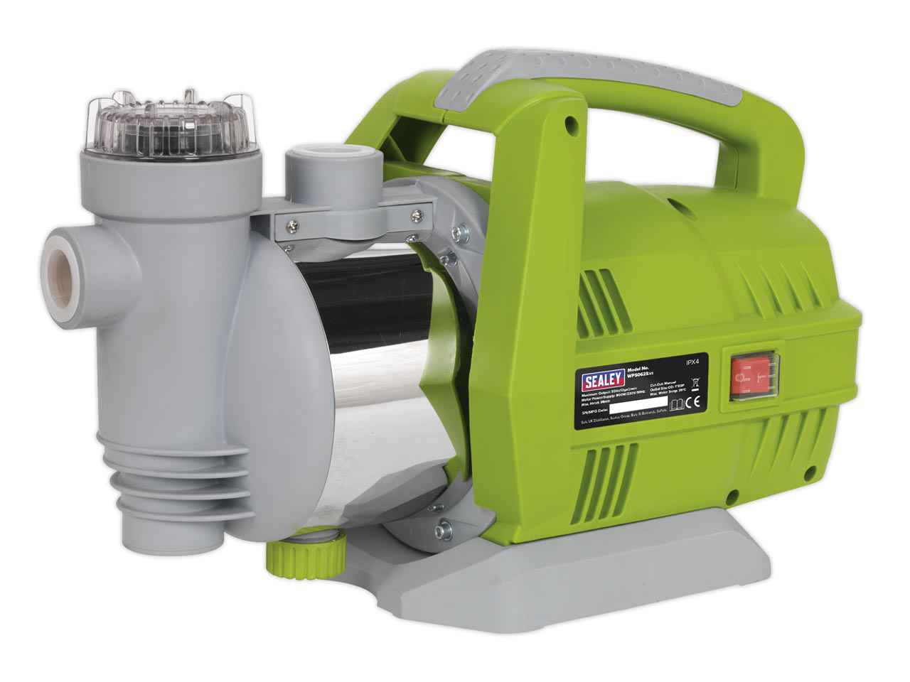 Sealey 230V Heavy Duty Surface Mounting Water Pump 55 Litres/Minute WPS062S