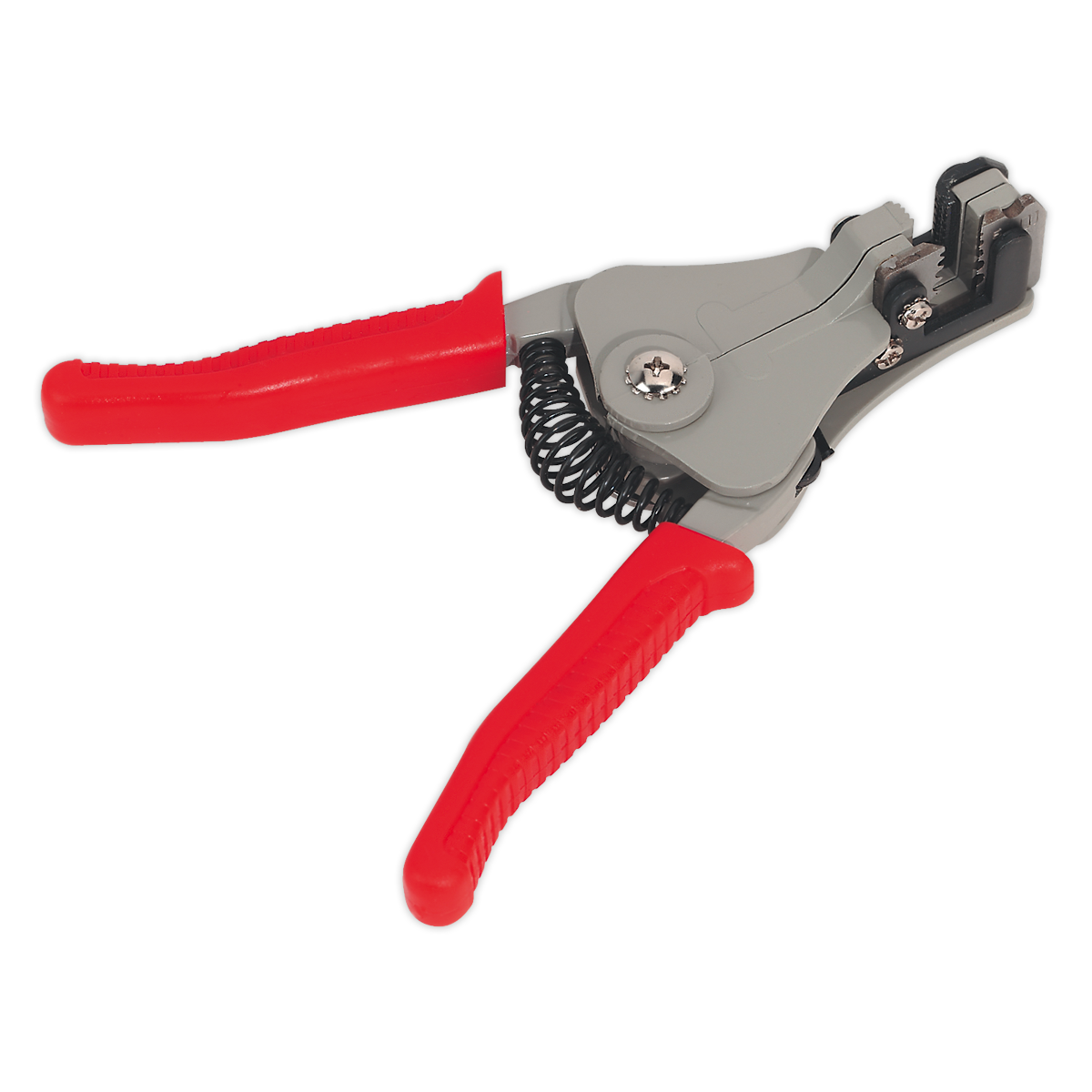 Sealey Wire Stripping Tool Automatic With Length Gauge & Vinyl Grips AK2252