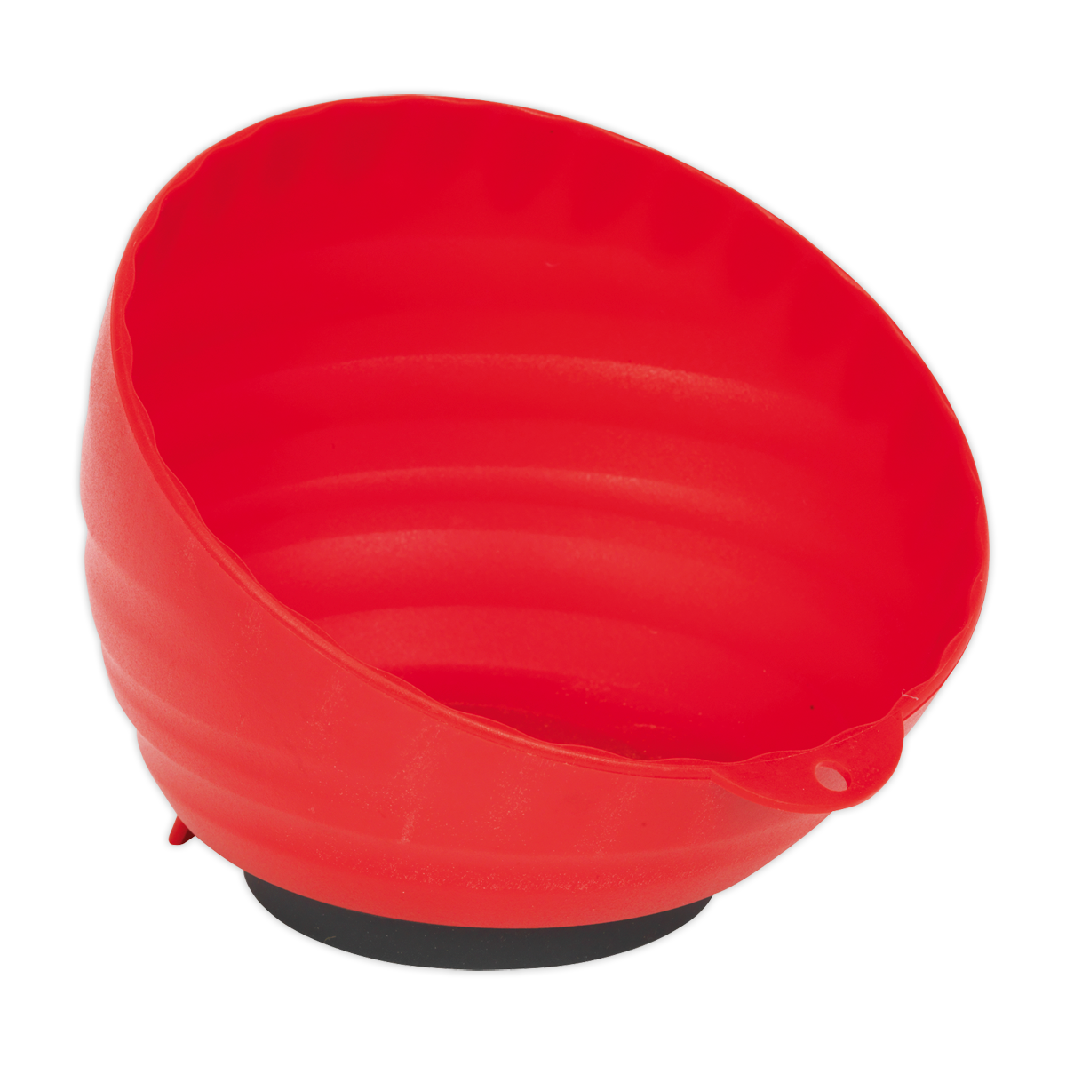 Sealey Magnetic Collector Ø150mm ABS Plastic Suitable For Daily Use - Red AK2319