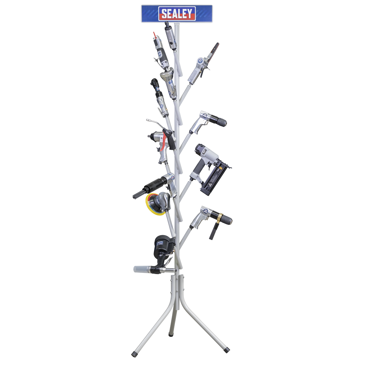 Sealey Air Tool Stand Deal Die Grinder Air Blow Gun Needle Scaler Riveter Drill
