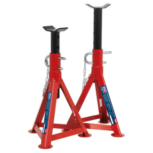 Sealey Load Axle Stands 2.5 Tonne Capacity per Stand 5 Tonne per Pair AS2500