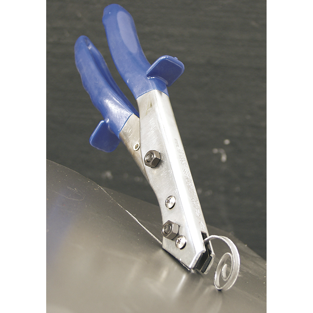 Sealey Hand Nibbler Shears Interchangeable Cutting Jaws With Safety Lock AK327