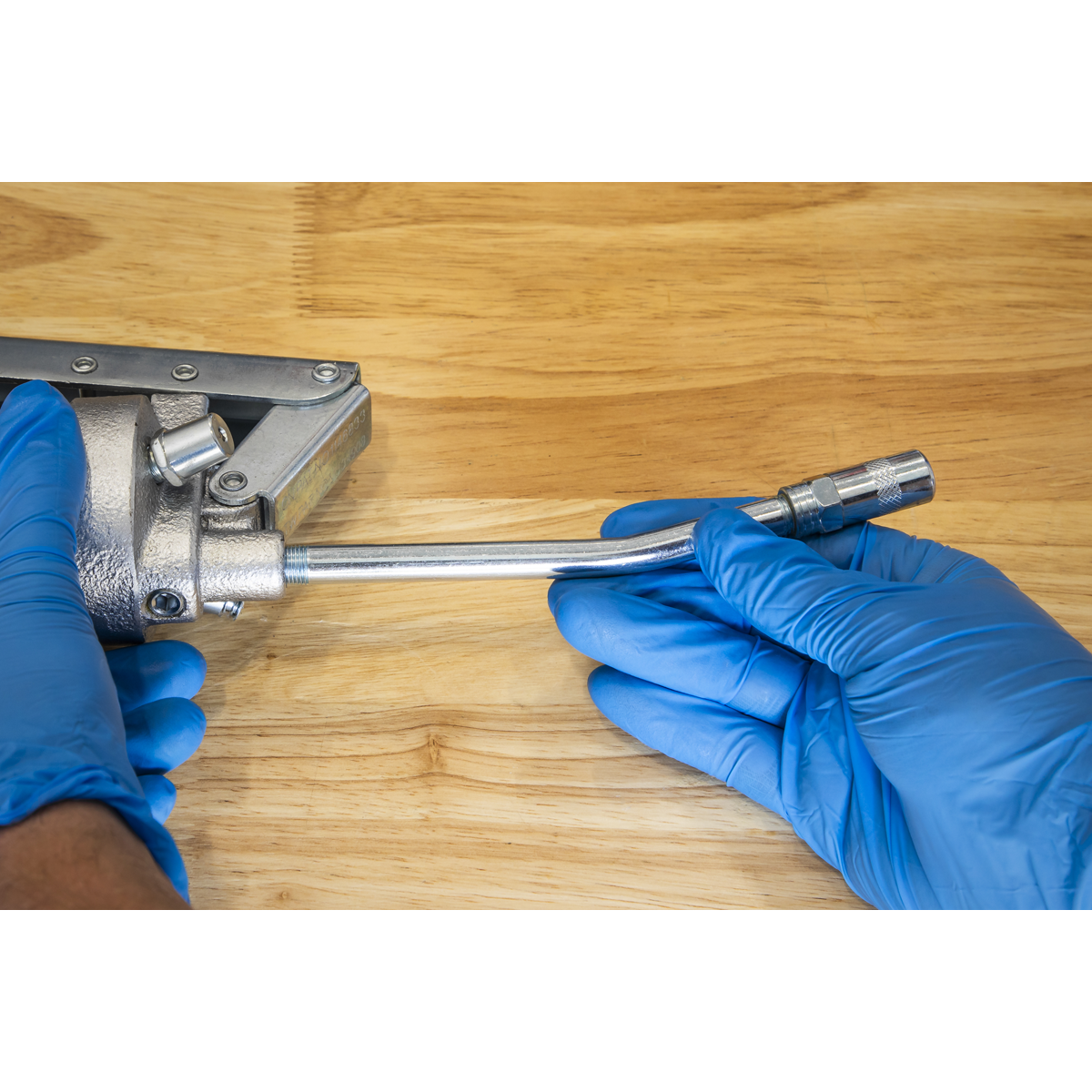Sealey Grease Gun With Variable Stroke Heavy Duty Twin Piston 3-Way Fill AK4402