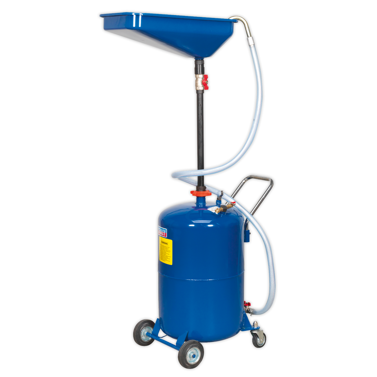 Sealey Waste Oil Drainer 65 Litres Air Discharge Fitted With Grid Filter AK451DX