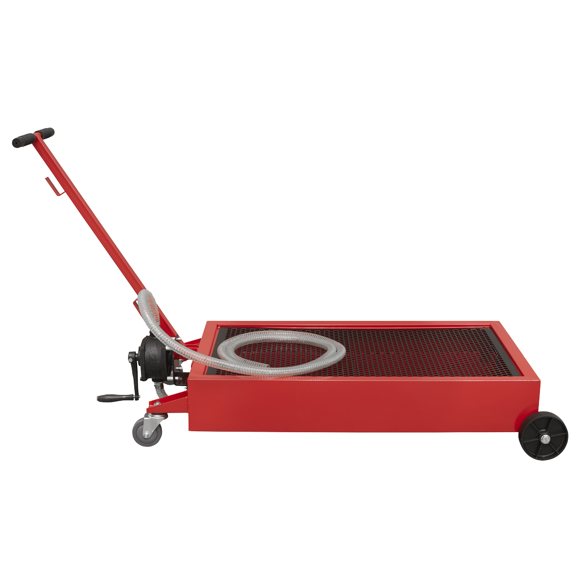 Sealey 64L Low Level Oil Drainer With Pump & Gravity Drain Tap 64 Litre AK467DXP