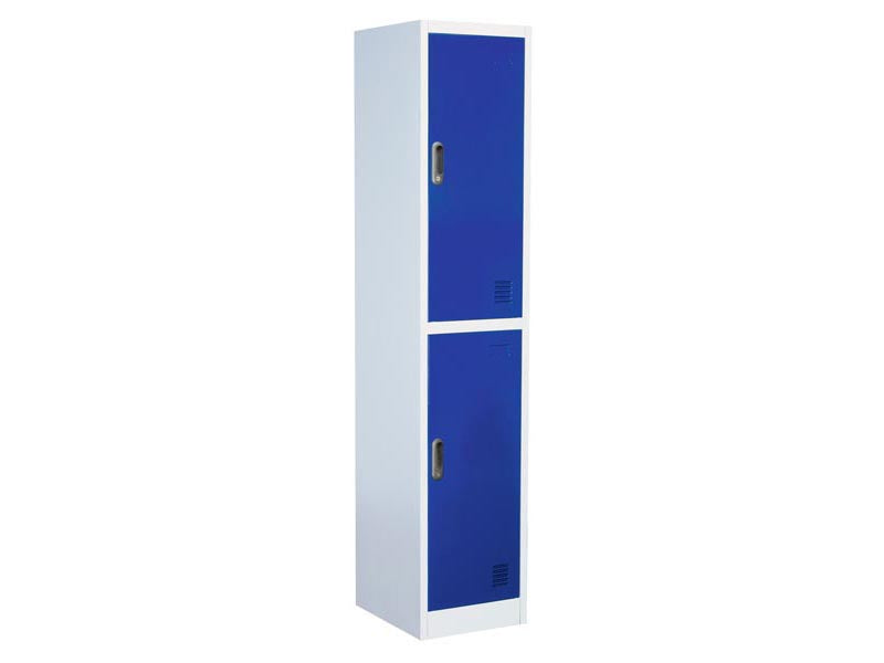 Sealey Single Locker With 2 Doors Ventilated With Lock 380 x 450 x 1850mm SL2D