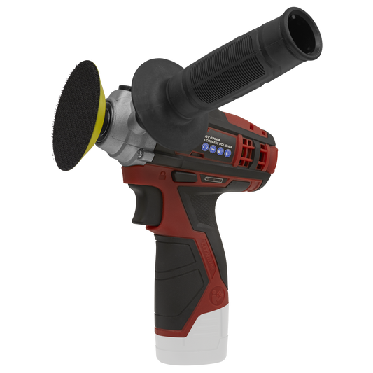 Sealey Cordless Polisher Ø71mm 12V Li-Ion - Body Only Compact Lightweight CP1205