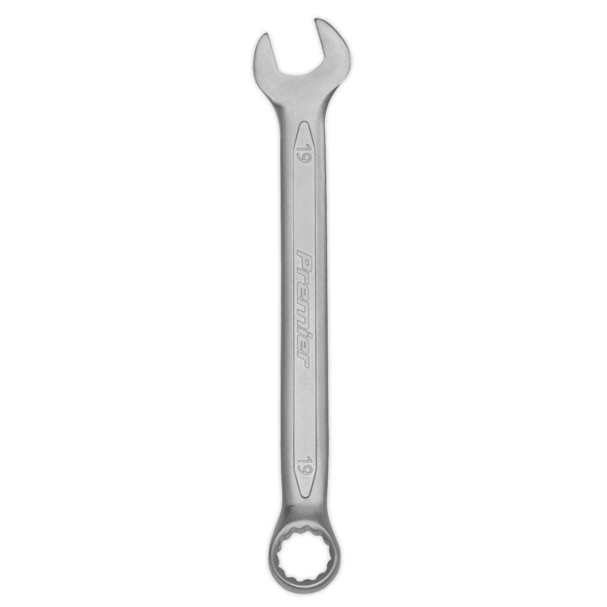 Sealey Combination Spanner Set 16 Pieces Chrome Vanadium Steel Spanners AK63255
