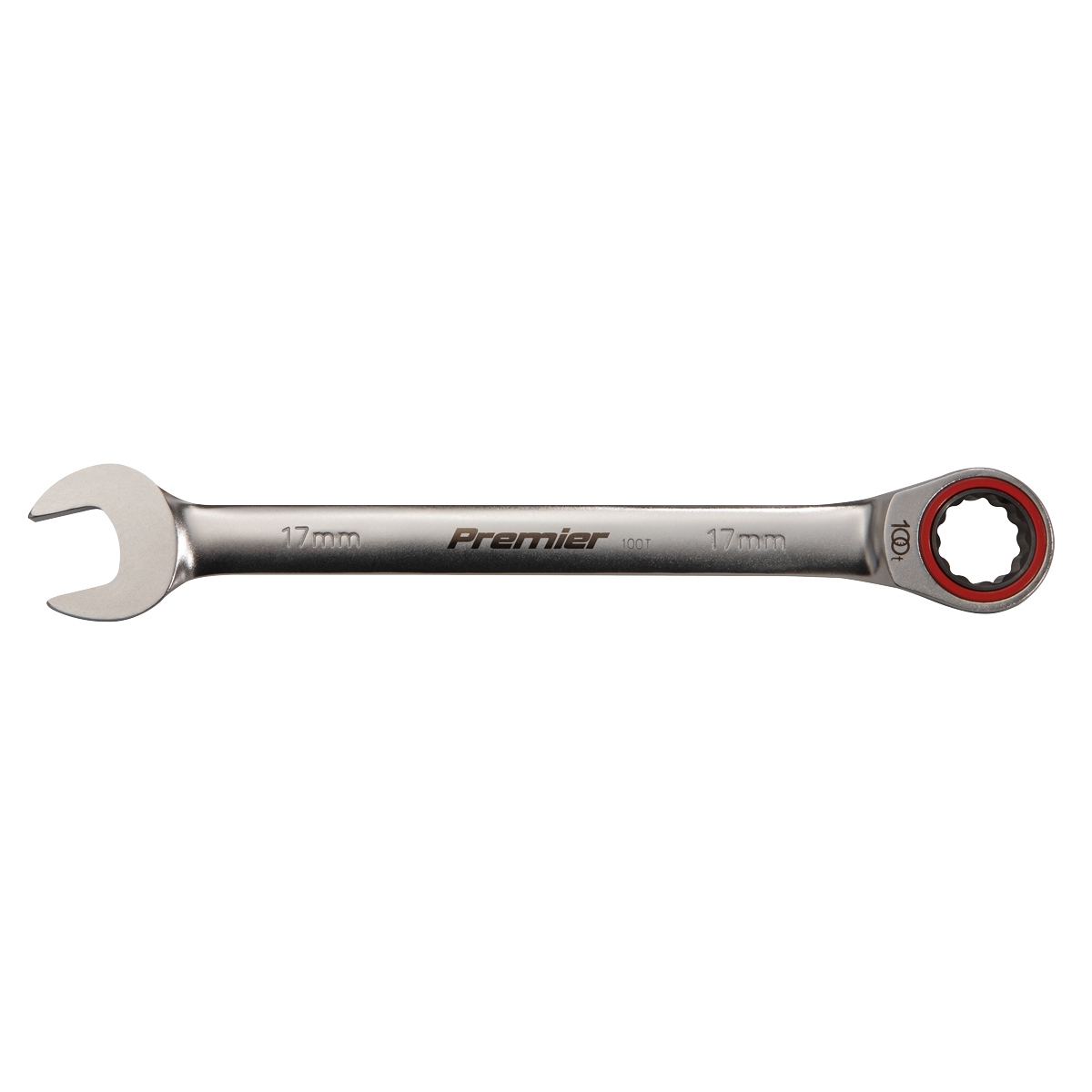 Sealey Ratchet Combination Spanner Set 12 Pieces Platinum Series Metric AK63940