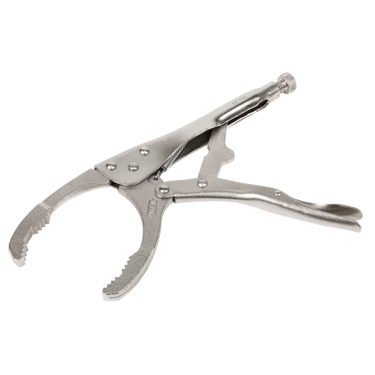 Sealey 45-130mm Oil Filter Locking Pliers Chrome Vanadium Molybdenum AK6422