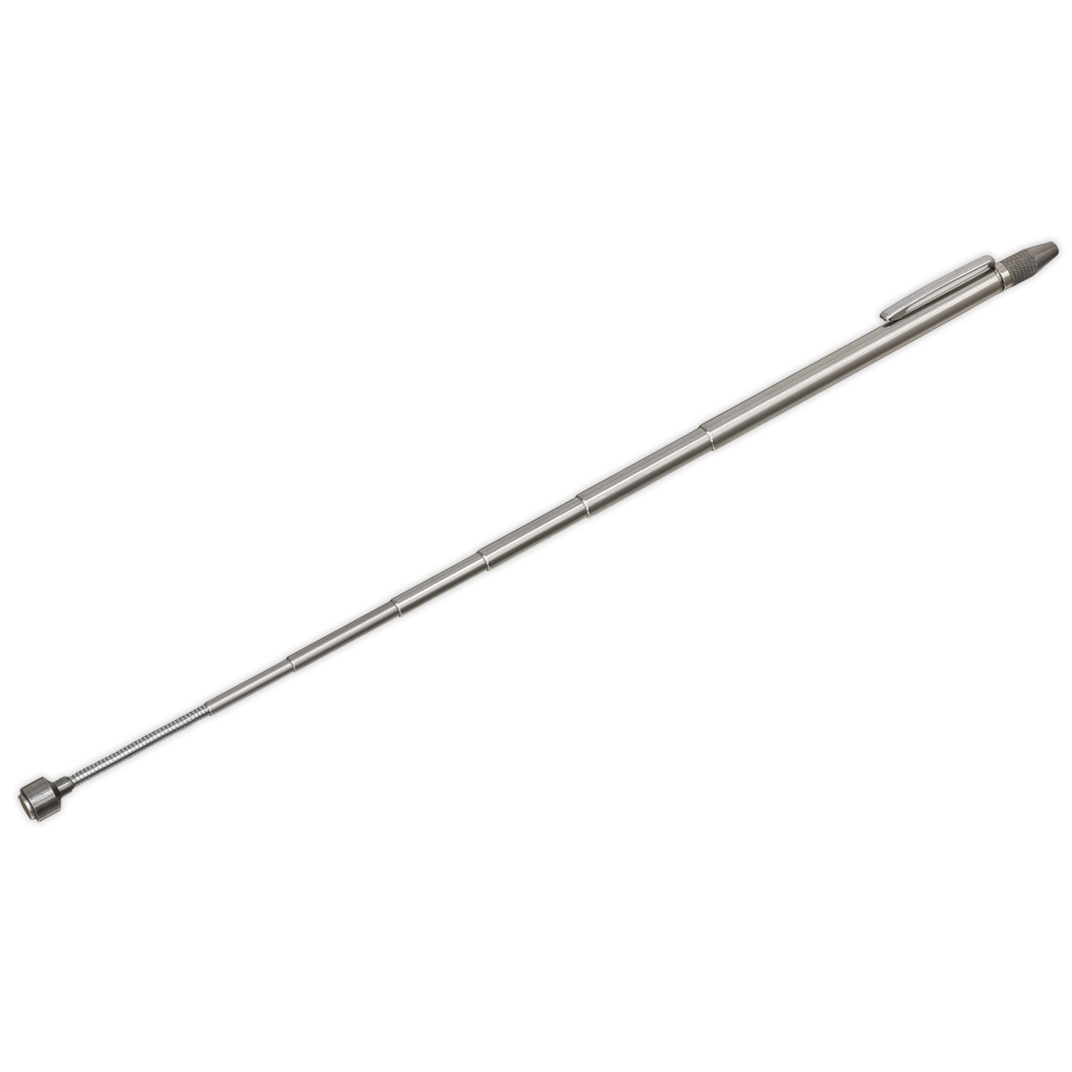Sealey Telescopic Magnetic Pick-Up Tool With Power Ring 1.6kg Capacity AK6516