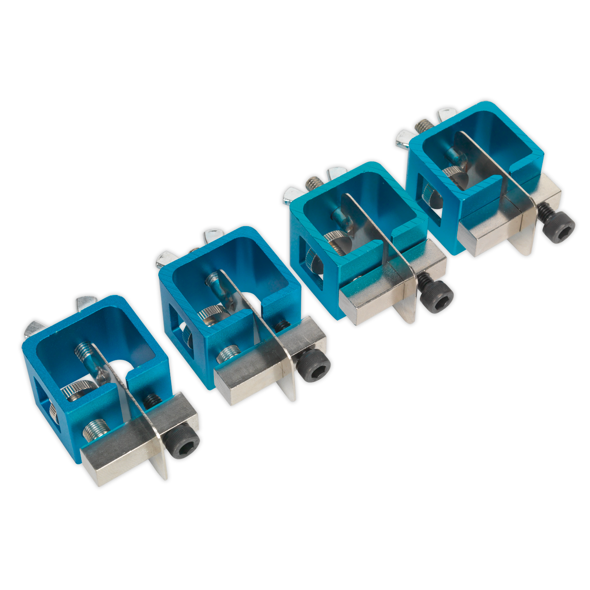 Sealey Butt Welding Clamp Set With Built-in Level Adjustment 4 Pieces AK6805