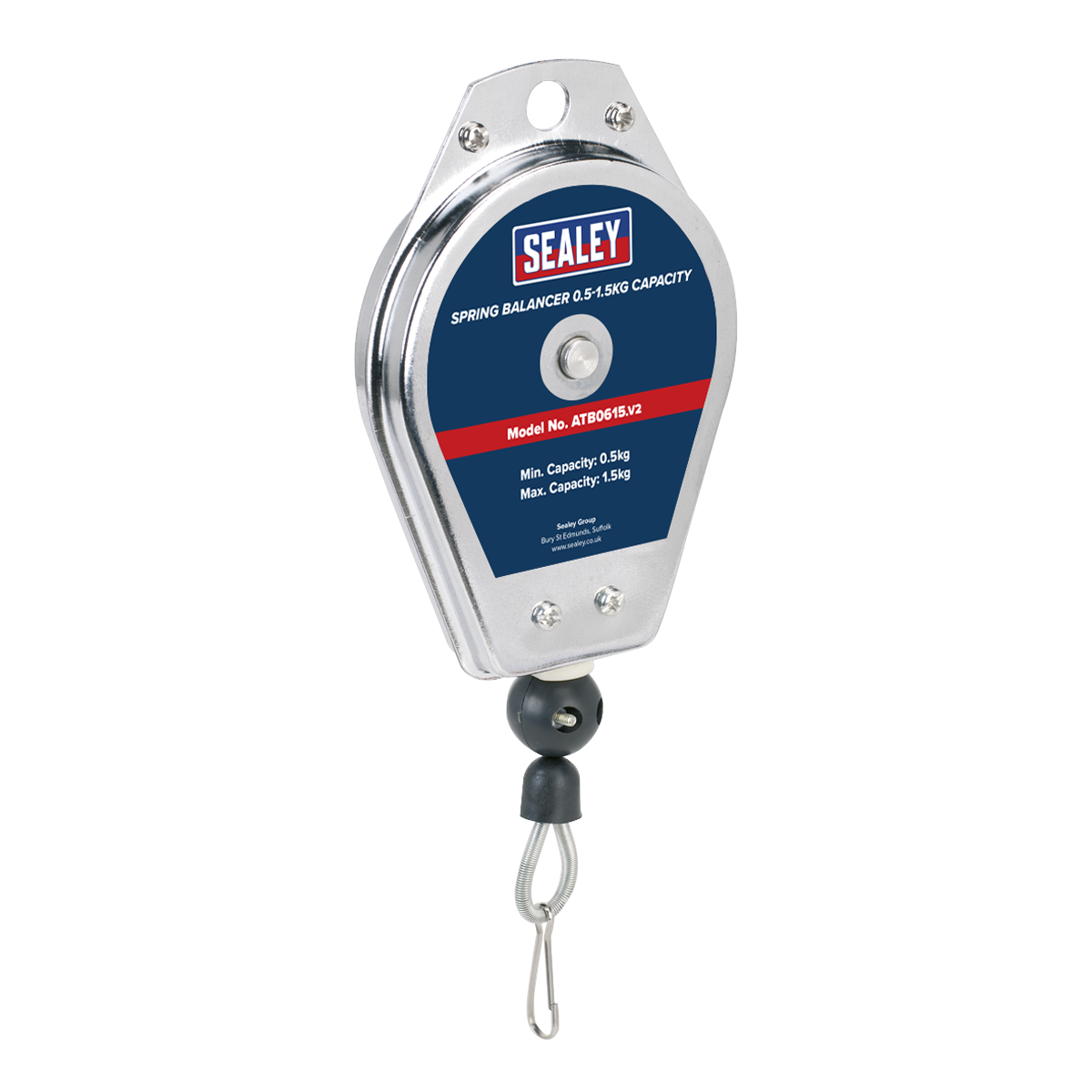 Sealey Spring Balancer With Multi-Strand Steel Cable 0.5-1.5kg Capacity ATB0615
