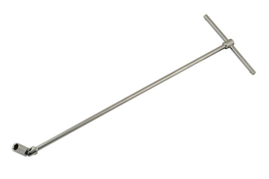 LASER 3856 600mm T-Bar Universal Joint Extension 14mm Chrome Vanadium Steel