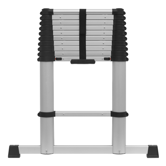Sealey Aluminium Telescopic Ladder 11-Tread Professional Lightweight ATL11