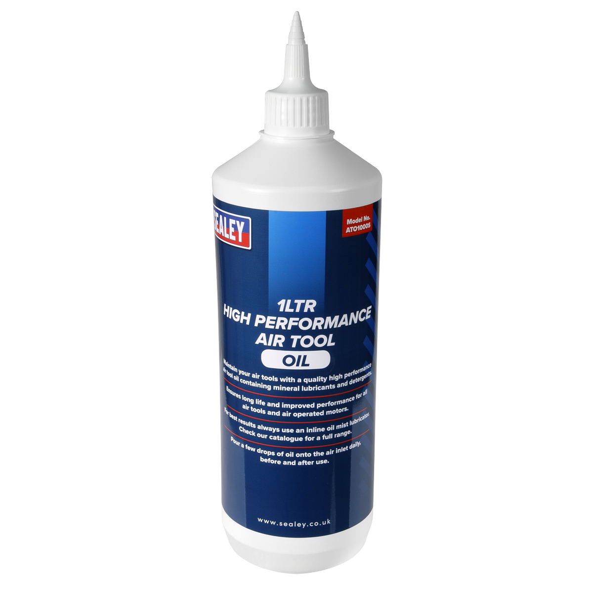 Sealey Air Tool Oil 1L With Mineral Lubricants & Detergents 1 Litre ATO1000S
