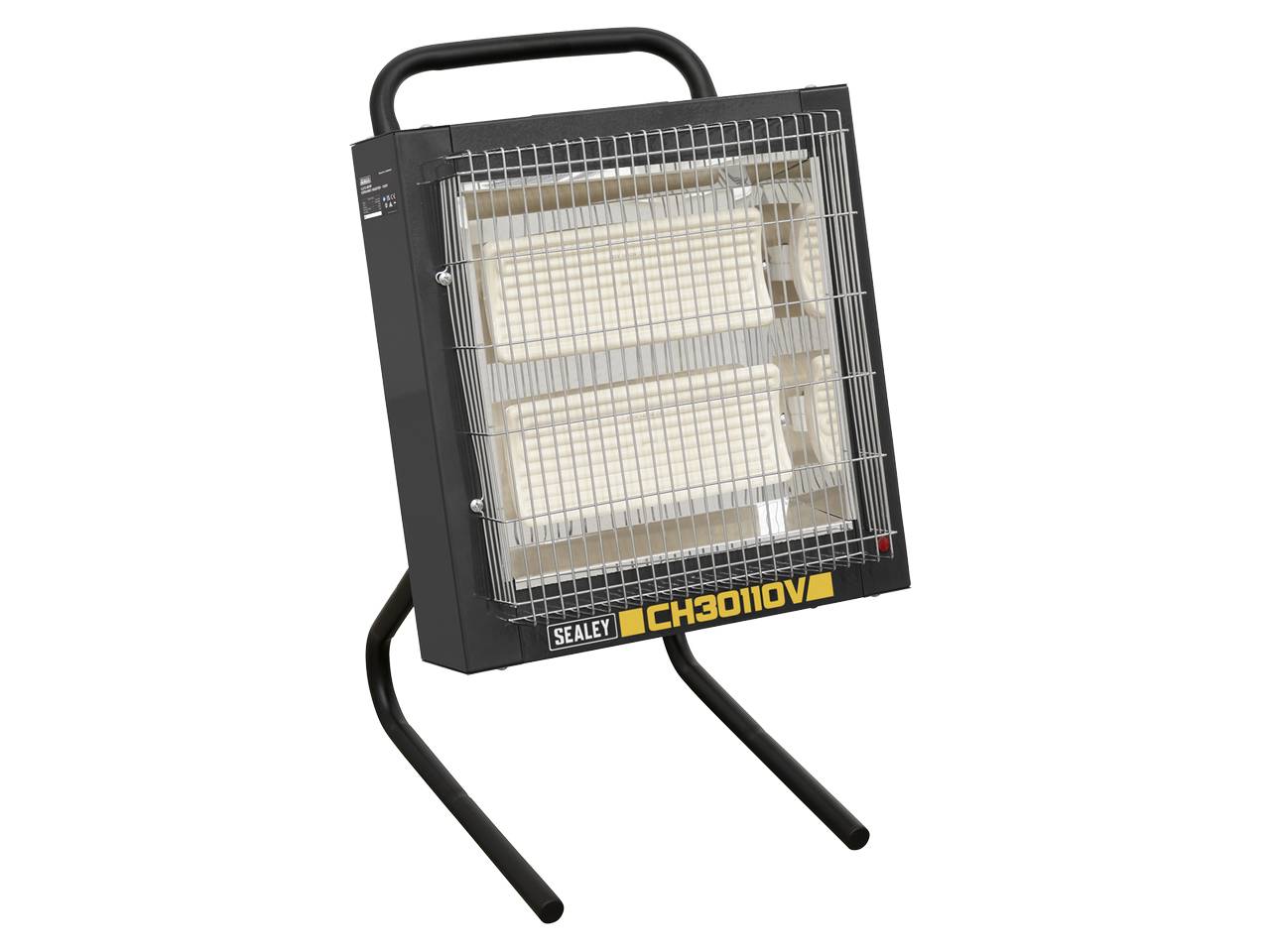 Sealey Ceramic Heater 1.2/2.4kW - 110V Portable With Thermostat Control CH30110V