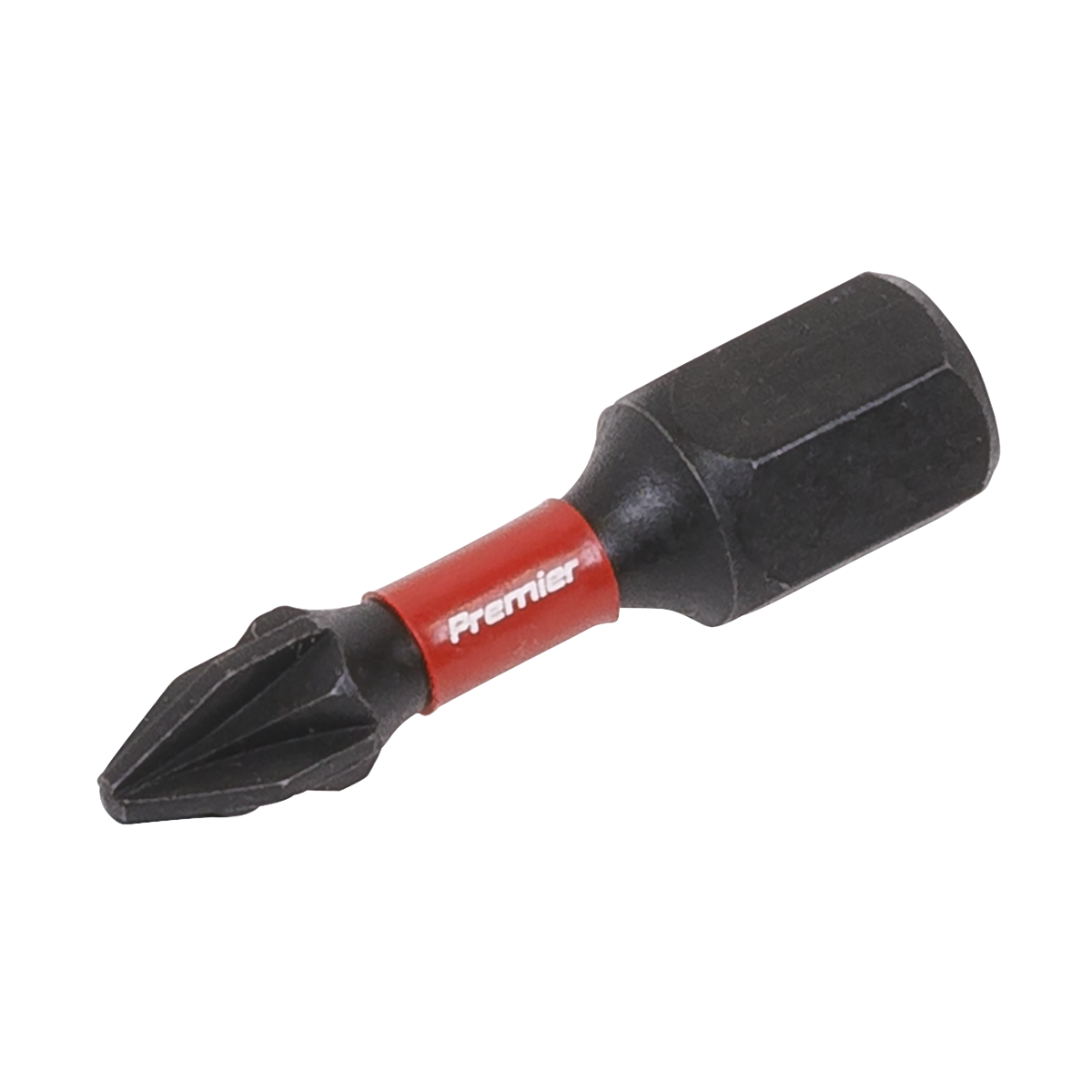 Sealey Pozi #1 Impact Power Tool Bits Forged From S2 Steel 25mm 3 Pieces AK8207