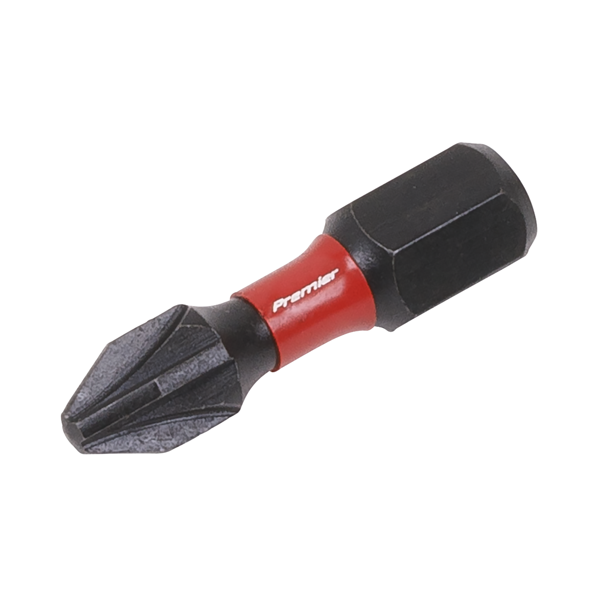 Sealey Pozi #2 Impact Power Tool Bits Forged From S2 Steel 25mm 3 Pieces AK8208