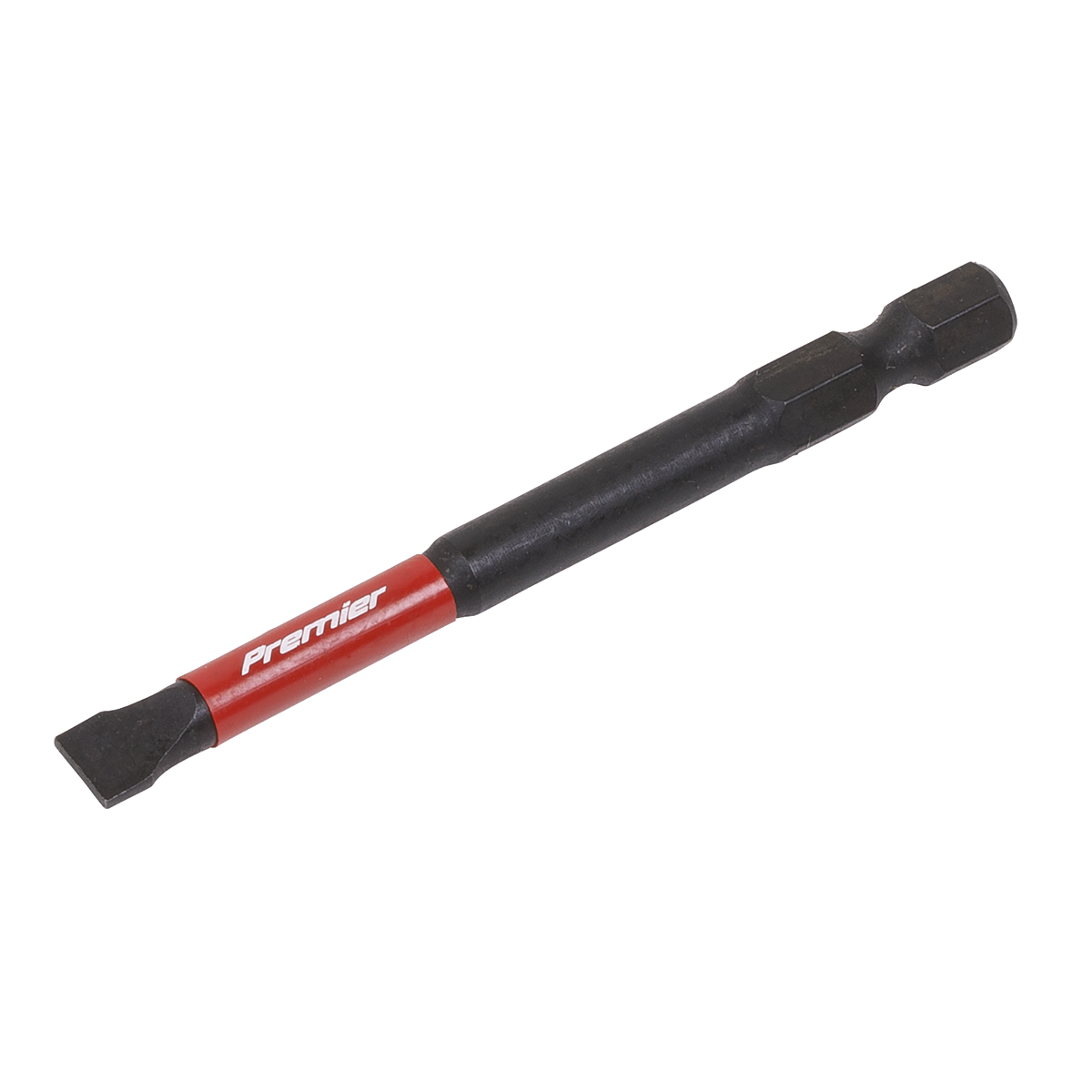 Sealey Slotted 6.5mm Impact Power Tool Bits Forged From S2 Steel 75mm 3pc AK8253