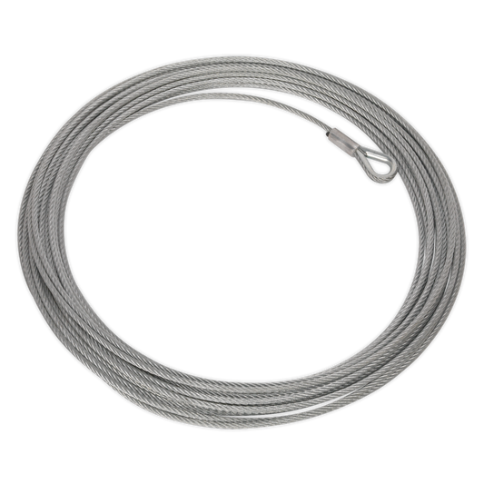 Sealey Wire Rope 5.4mmx17 Metres For ATV2040 ATV Quad Recovery Winch ATV2040.WR