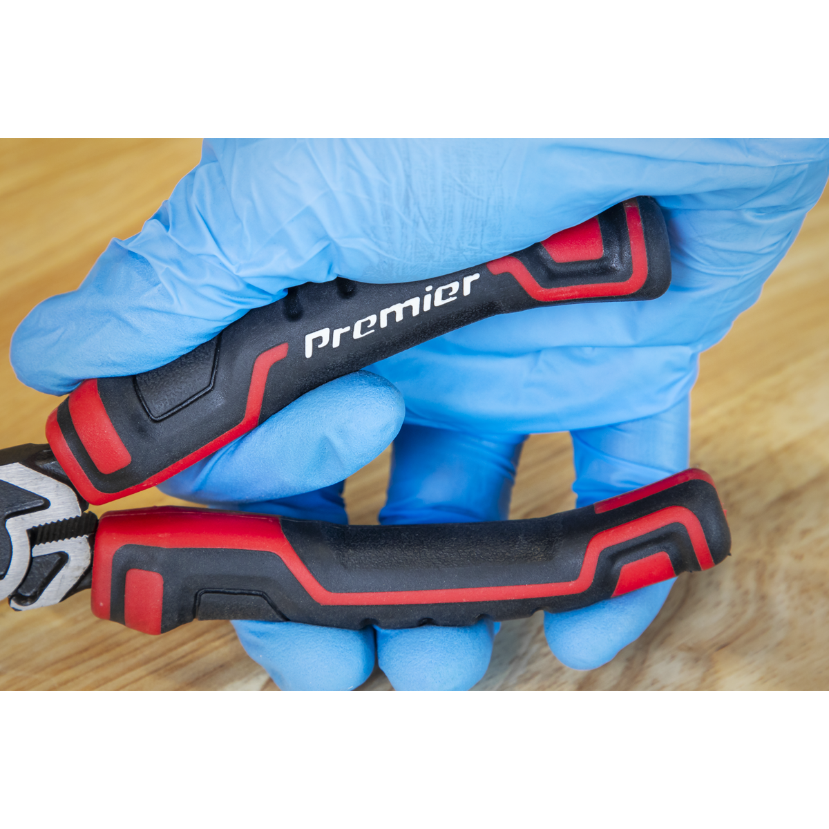 Sealey Side Cutters High Leverage 160mm Chrome Vanadium Steel Black AK8374