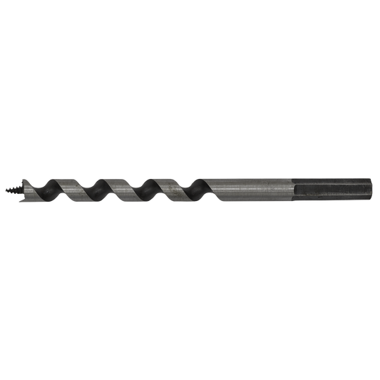 Sealey Auger Wood Drill 10 x 155mm Fully Hardened With Screw Point AW10x155
