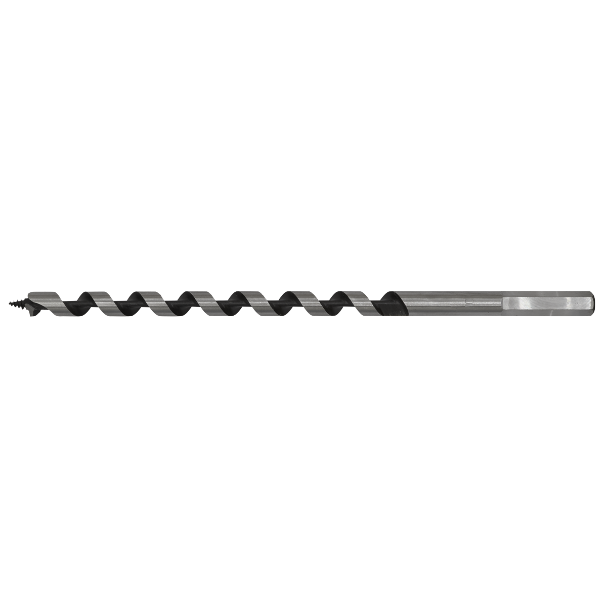 Sealey Auger Wood Drill 10 x 235mm Fully Hardened With Screw Point AW10x235