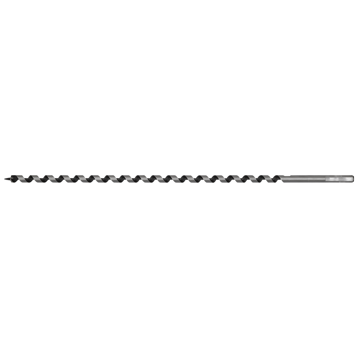 Sealey Auger Wood Drill 10 x 460mm Fully Hardened With Screw Point AW10x460