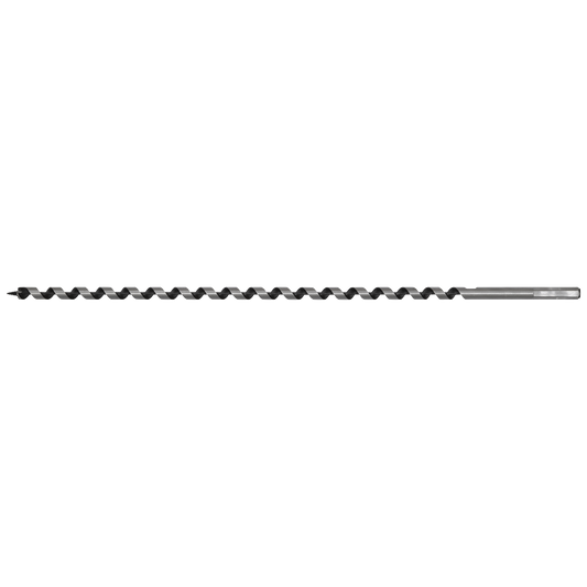 Sealey Auger Wood Drill 10 x 460mm Fully Hardened With Screw Point AW10x460