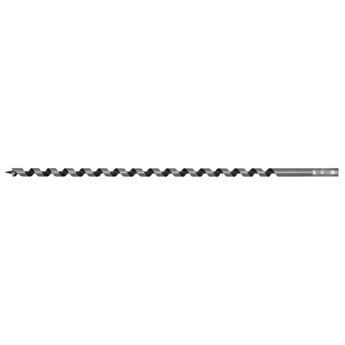 Sealey Auger Wood Drill 12 x 460mm Fully Hardened With Screw Point AW12X460