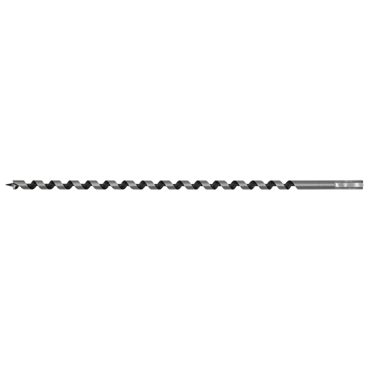 Sealey Auger Wood Drill 12 x 460mm Fully Hardened With Screw Point AW12X460