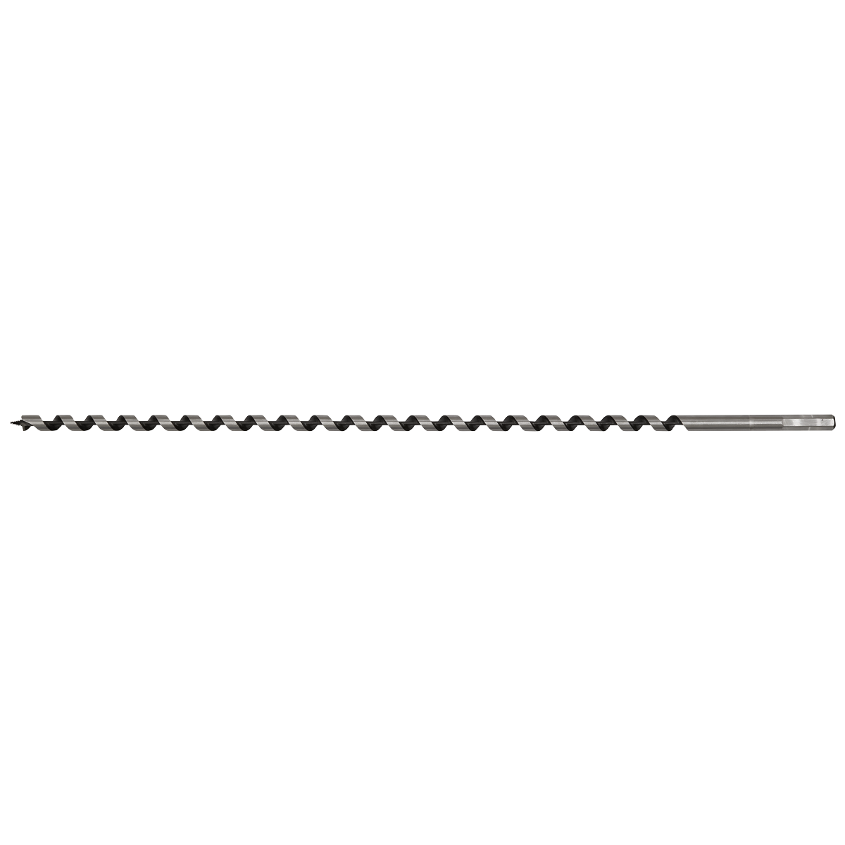 Sealey Auger Wood Drill 12 x 600mm Fully Hardened With Screw Point AW12x600