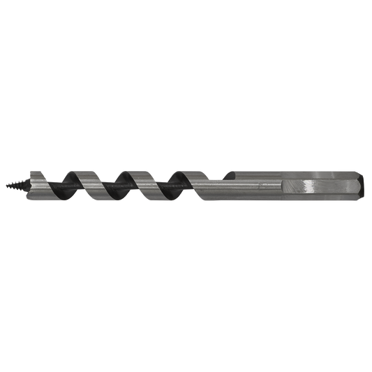 Sealey Auger Wood Drill 13 x 155mm Fully Hardened With Screw Point AW13x155