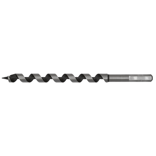 Sealey Auger Wood Drill 14 x 235mm Fully Hardened With Screw Point AW14x235