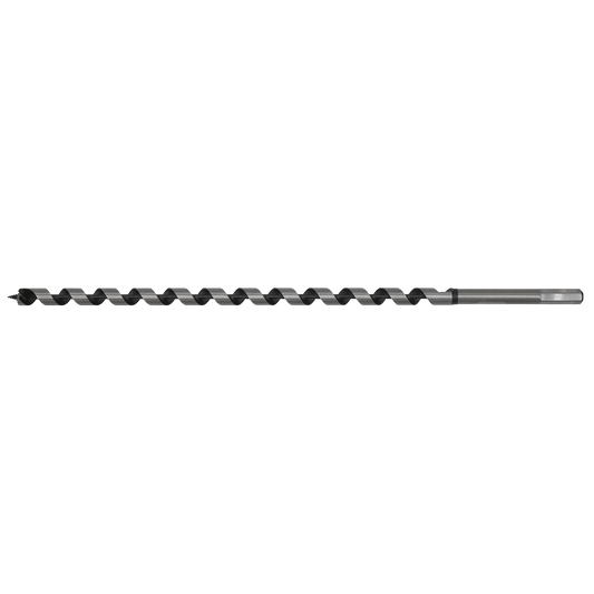 Sealey Auger Wood Drill 14 x 460mm Fully Hardened With Screw Point AW14x460