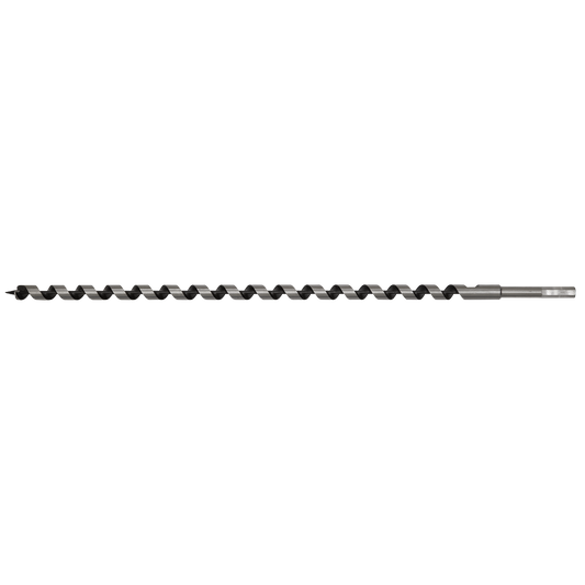 Sealey Auger Wood Drill 14 x 600mm Fully Hardened With Screw Point AW14x600