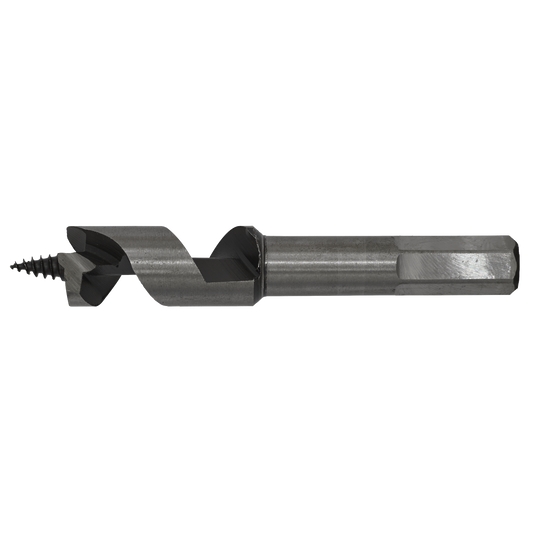 Sealey Auger Wood Drill 16 x 100mm Fully Hardened With Screw Point AW16x100