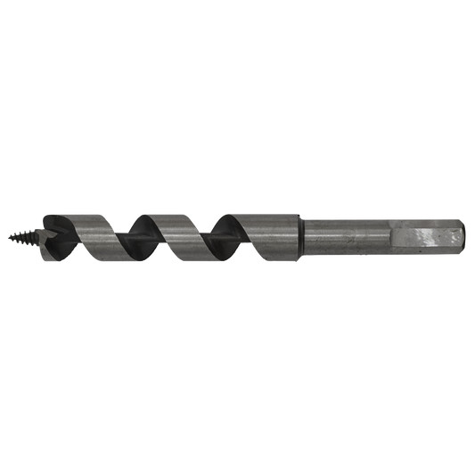 Sealey Auger Wood Drill 16 x 155mm Fully Hardened With Screw Point AW16x155