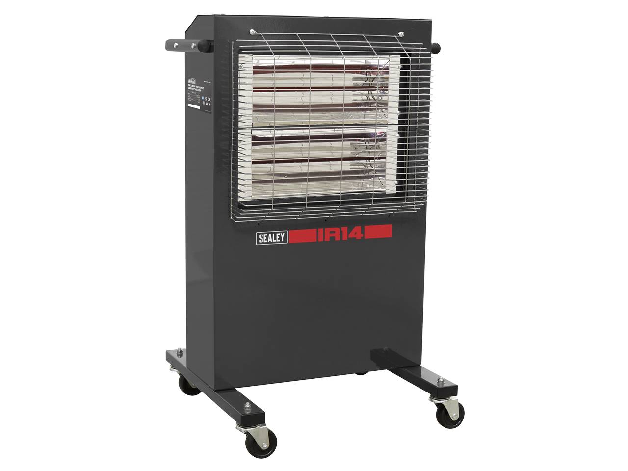 Sealey Infrared Cabinet Heater 1.4/2.8kW 230V Adjustable Thermostat Control IR14