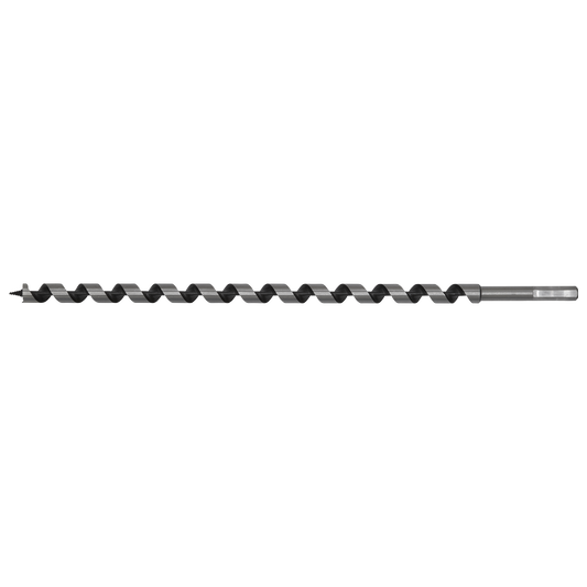 Sealey Auger Wood Drill 16 x 460mm Fully Hardened With Screw Point AW16x460