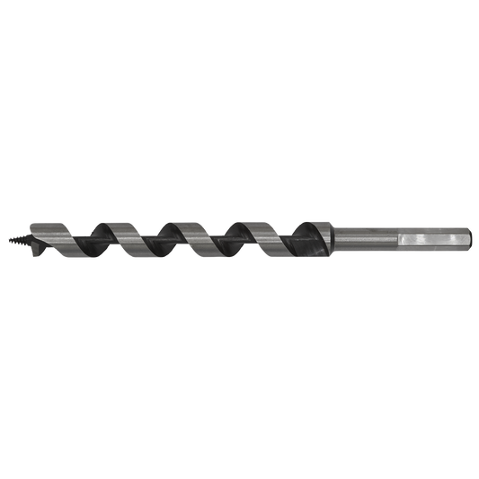 Sealey Auger Wood Drill 18 x 235mm Fully Hardened With Screw Point AW18x235