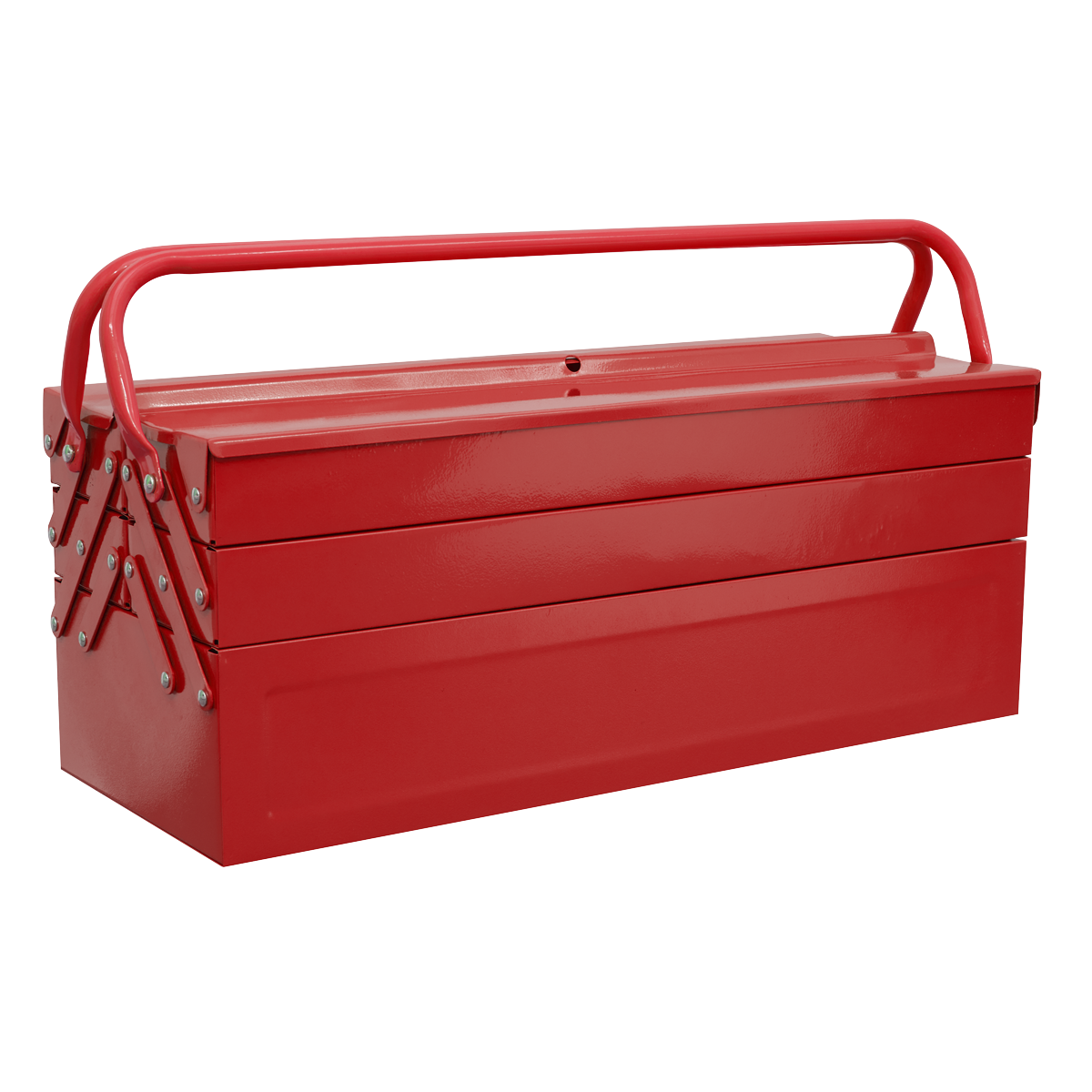 Sealey 530mm 4 Tray Cantilever Toolbox With Central Tool Storage Area AP521