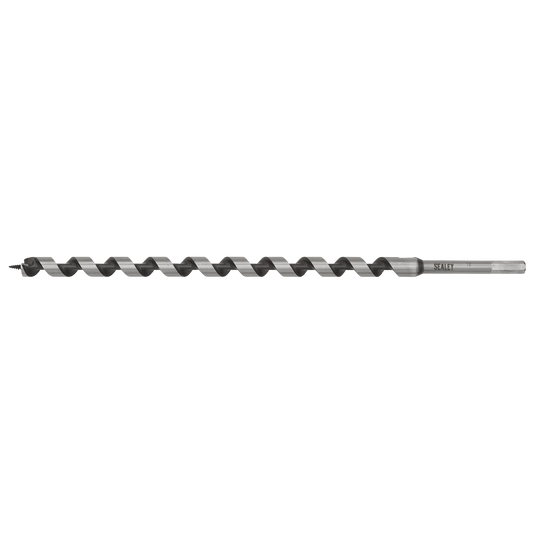 Sealey Auger Wood Drill 18 x 460mm Fully Hardened With Screw Point AW18x460