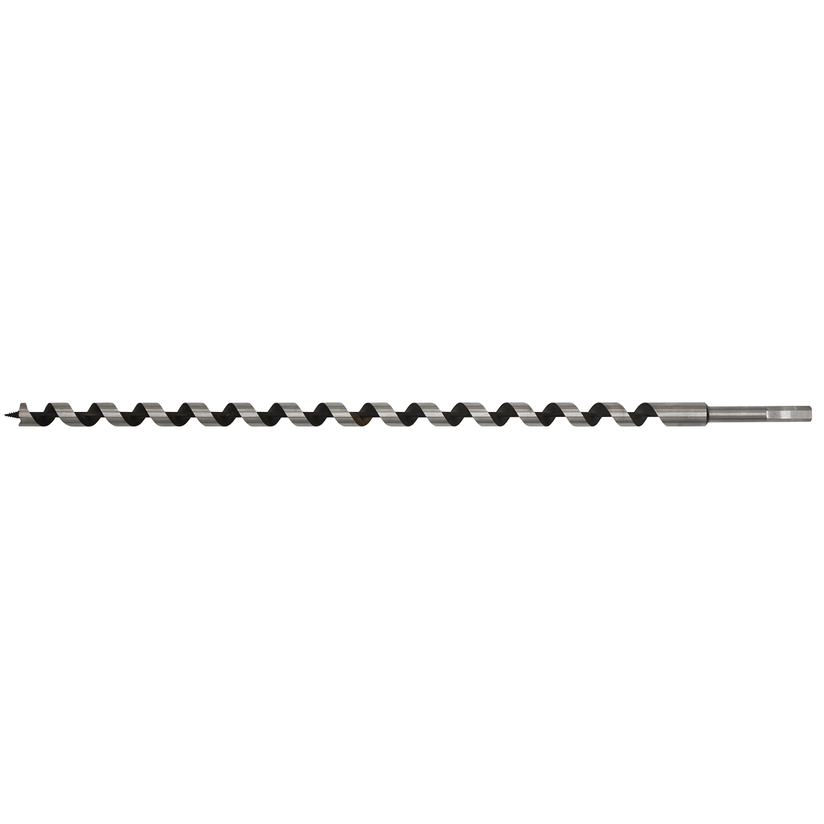 Sealey Auger Wood Drill 18 x 600mm Fully Hardened With Screw Point AW18x600