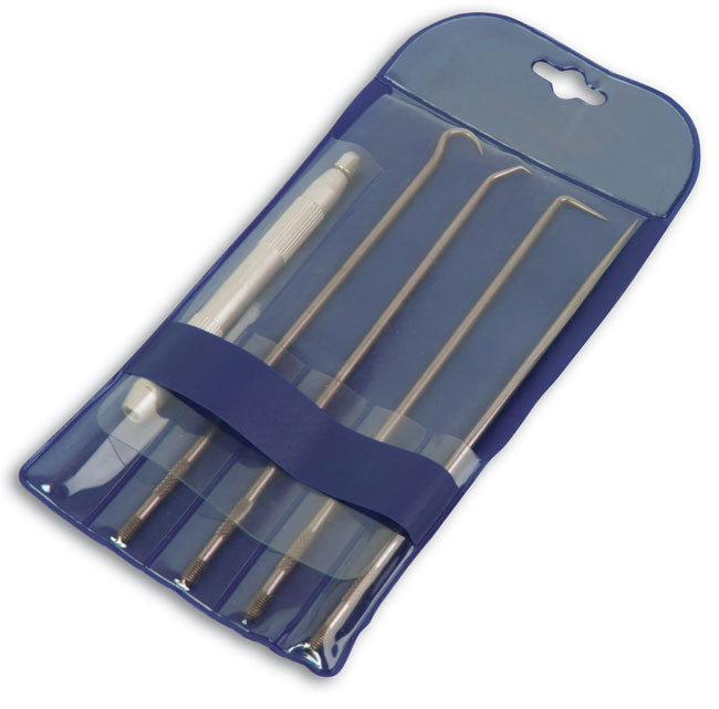 LASER 3920 Magnetic Telescopic Pick Up Tool Pick & Hook Set 5pc Stainless Steel